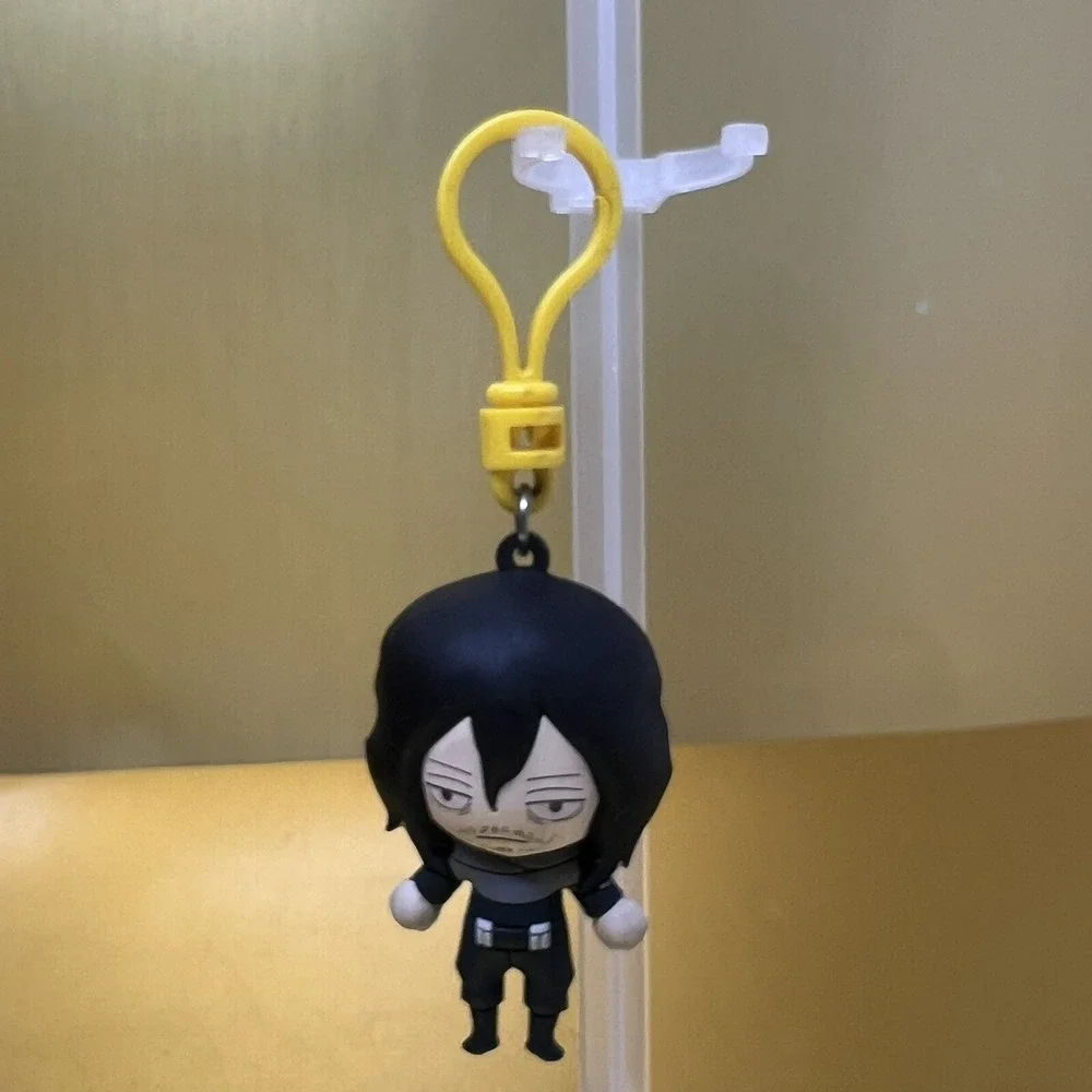 My Hero Academia Shota Aizawa Keychain Bag Clip Anime Figure Hanger Charm